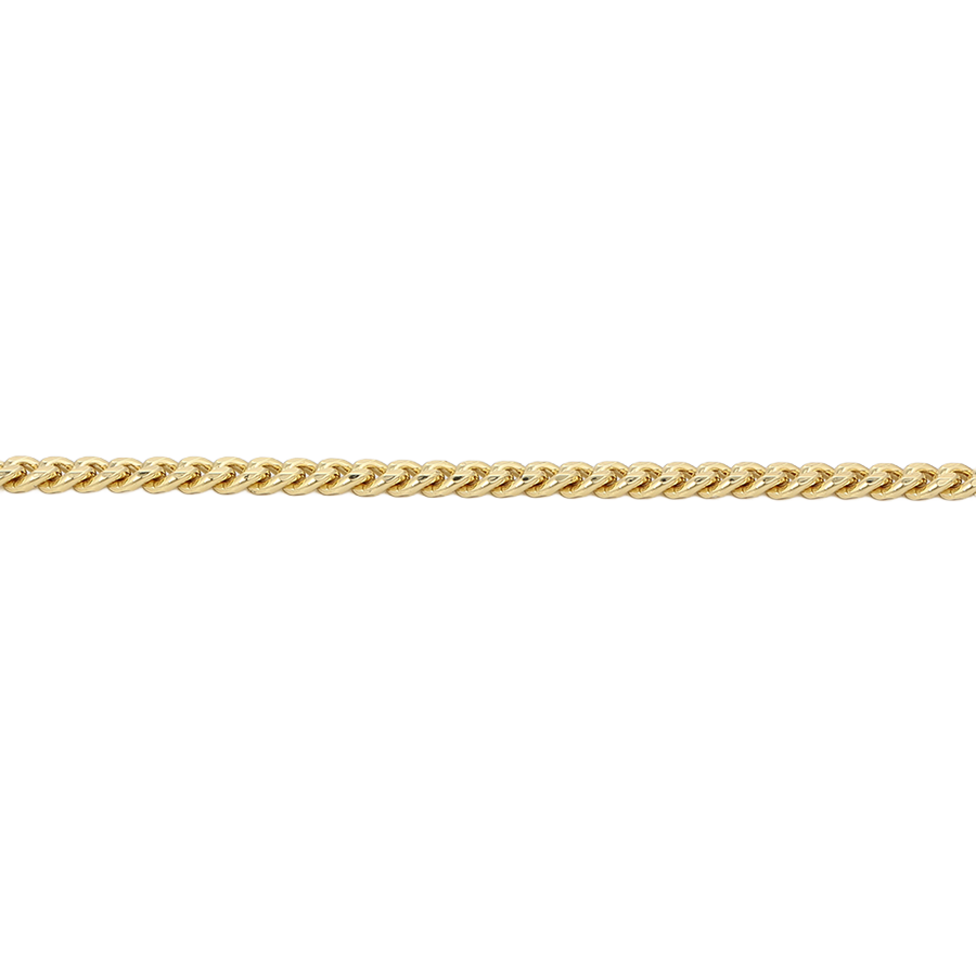 Wasserdichte Panzerkette-Halskette Goldfarbe