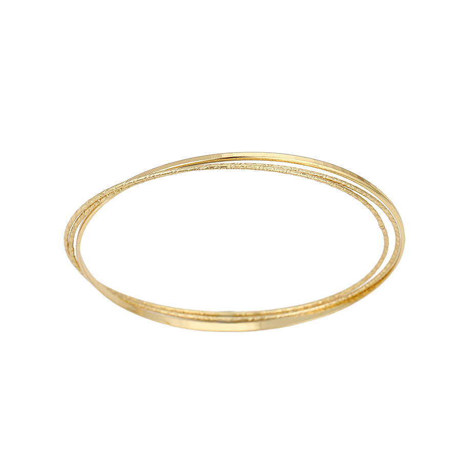 Wasserdichtes Armreif-Set Goldfarbe 65mm 3 Stück