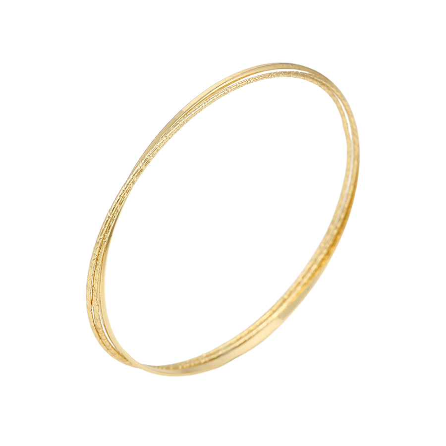 Wasserdichtes Armreif-Set Goldfarbe 65mm 3 Stück