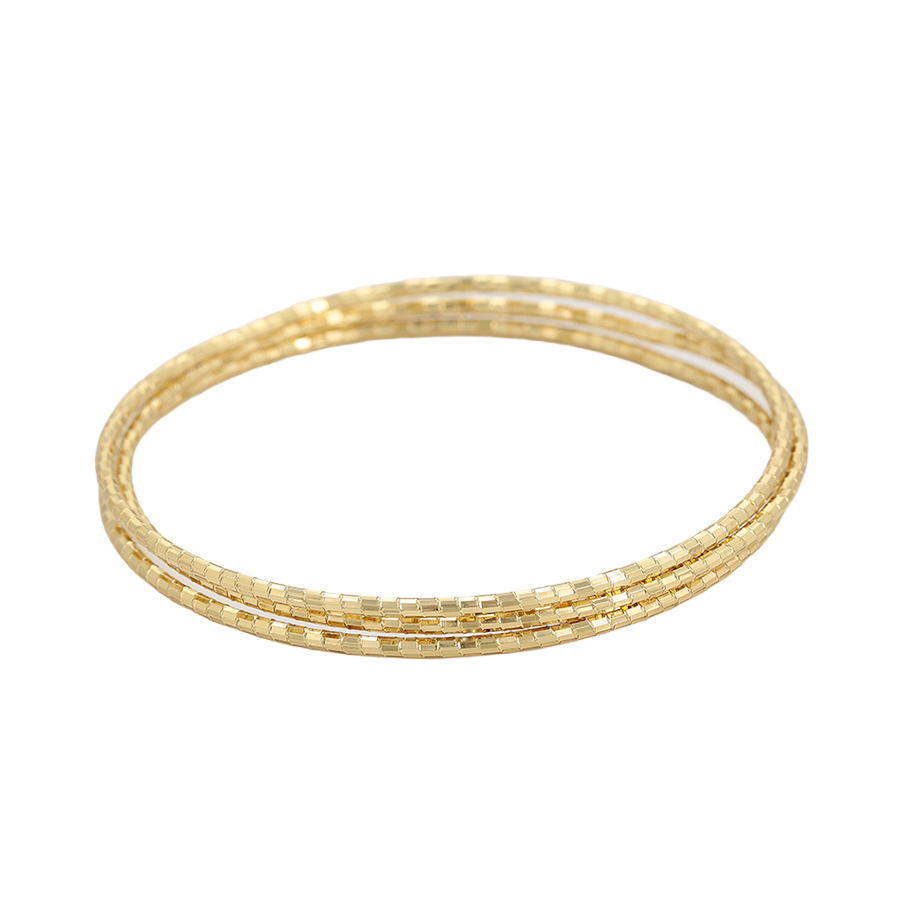 Wasserdichtes Armreif-Set Goldfarbe 67mm 3 Stück