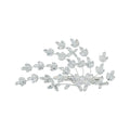 Zirkonia Haarschmuck Ast Asymmetrisch