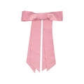 Haarschleife Satin mit langen Bändern