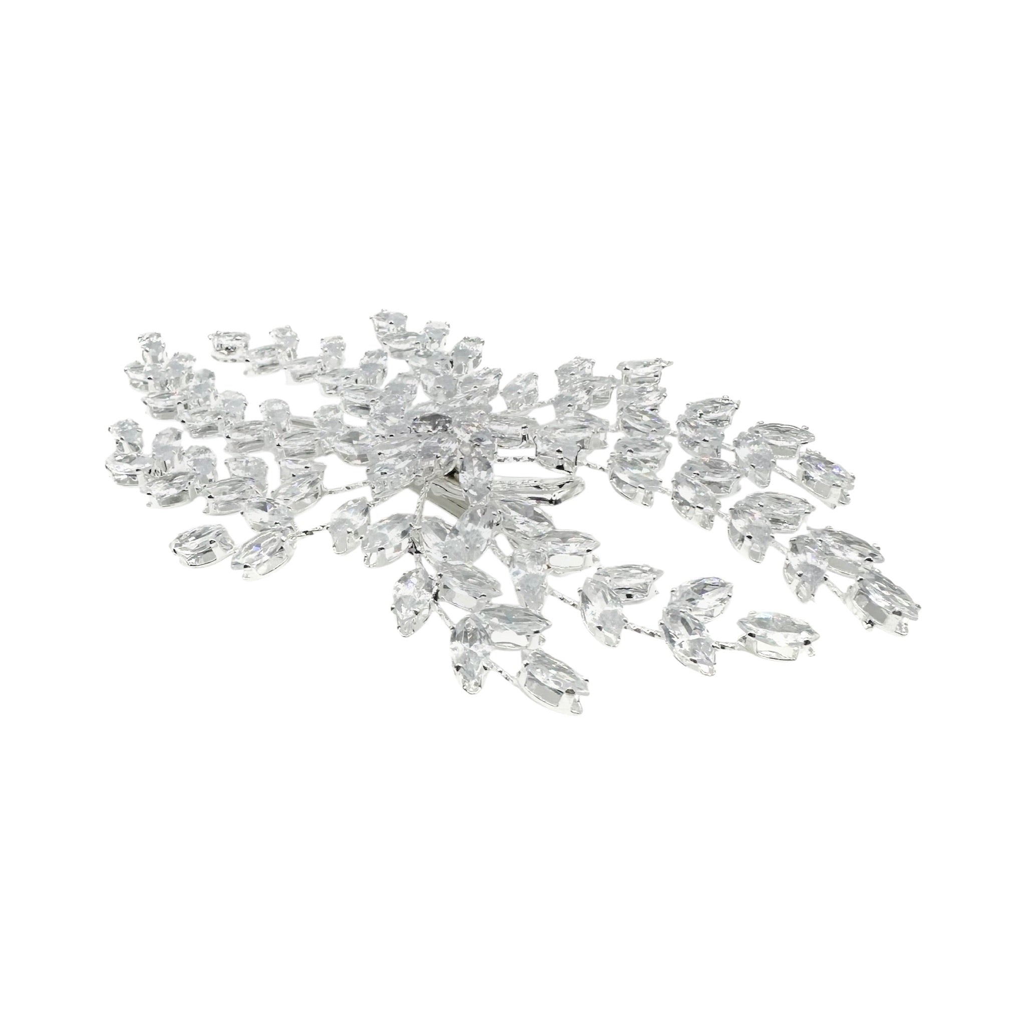 Zirkonia Haarschmuck Schneeflocke