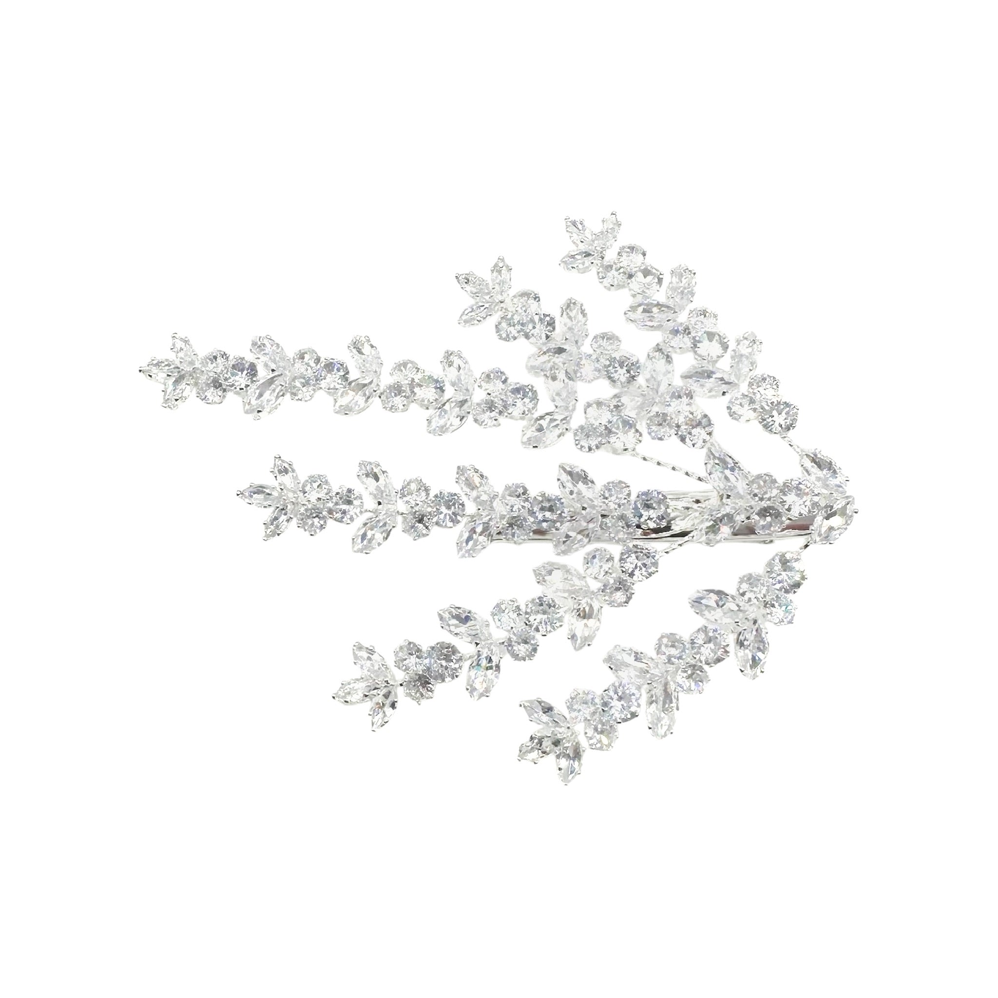 Zirkonia Haarschmuck Zweig