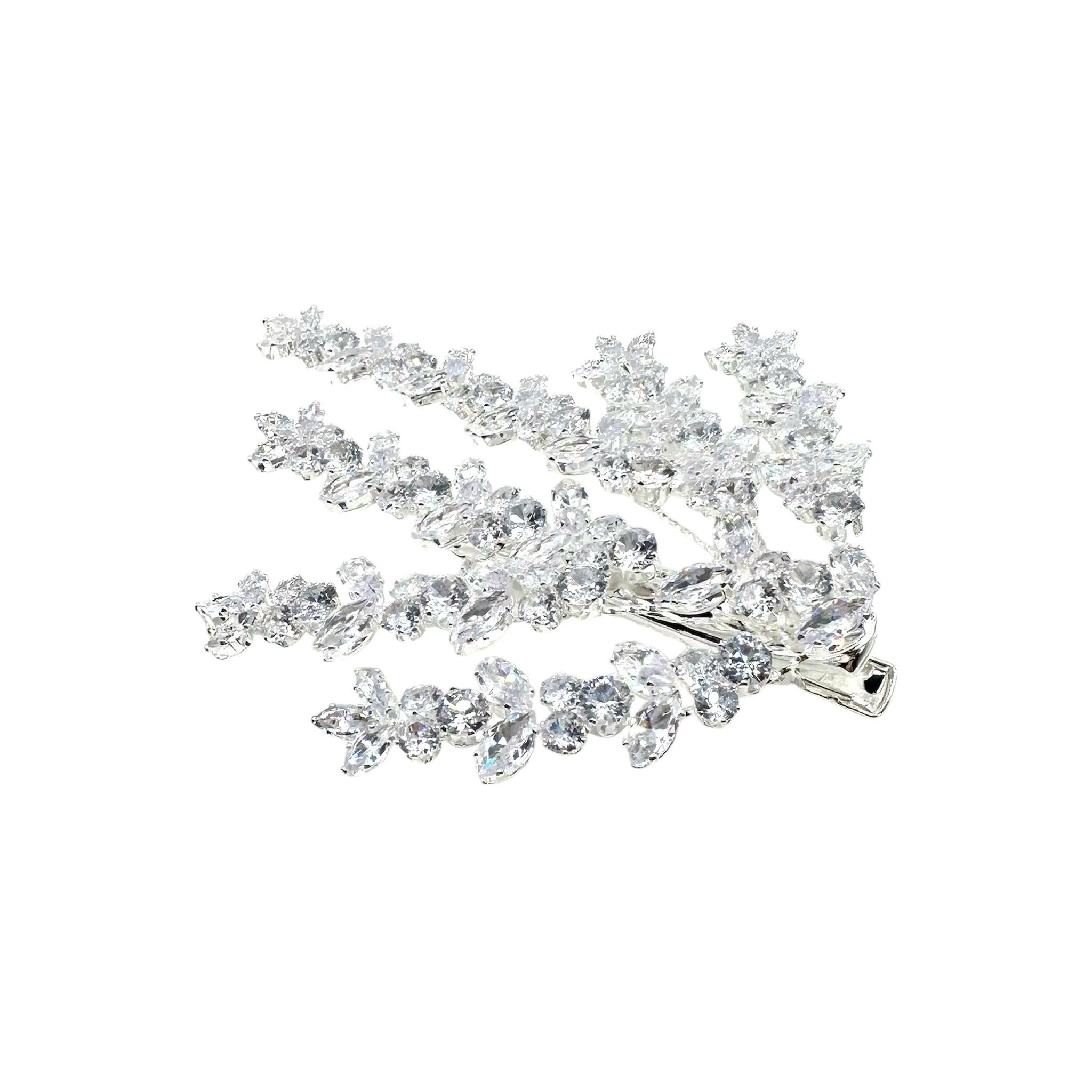 Zirkonia Haarschmuck Zweig